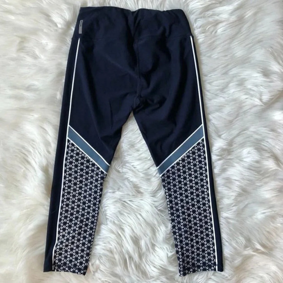 RBX Navy Athletic Leggings Reflective Details S - Picture 4 of 4